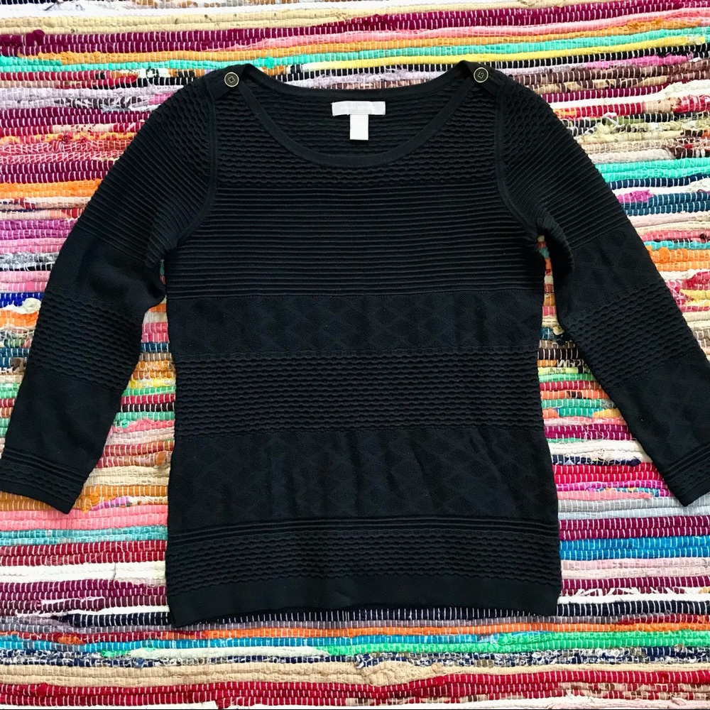 Banana Republic ~ Textured sweater top